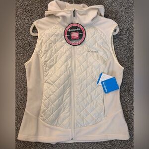 NWT Columbia Warmer Days Hooded Vest Women’s Size Large